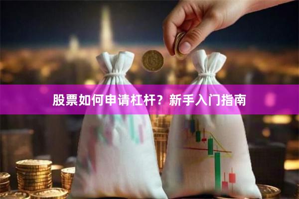 股票如何申请杠杆？新手入门指南